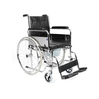 Fauteuil roulant pliable avec fonction toilettes