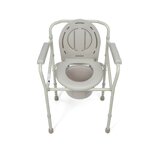 Chaise de douche pliable avec fonction toilettes