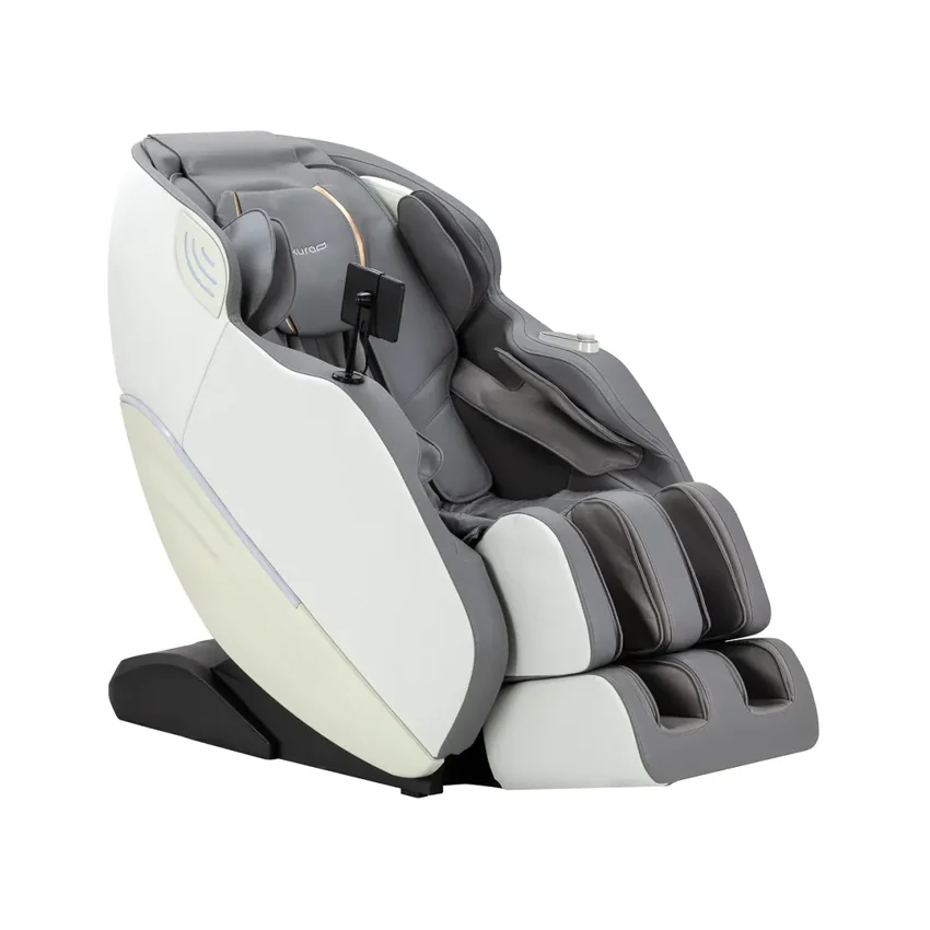 Fauteuil de massage 3D Sakura Maximus 809 blanc gris