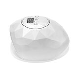 Lampe LED UV brillante 86W blanc/argent nacré