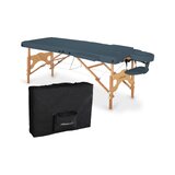 Table de massage portable Aura Matt Touch K102 Bleu