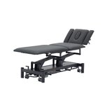 Table de massage électrique 5 sections - Rila PRO - Structure grise, revêtement gris