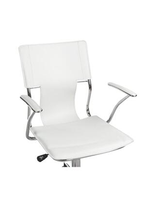 Chaise de bureau blanche CorpoComfort BX-2015