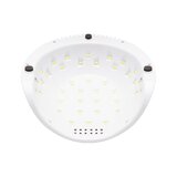 Lampe LED UV brillante 86W blanc/argent nacré