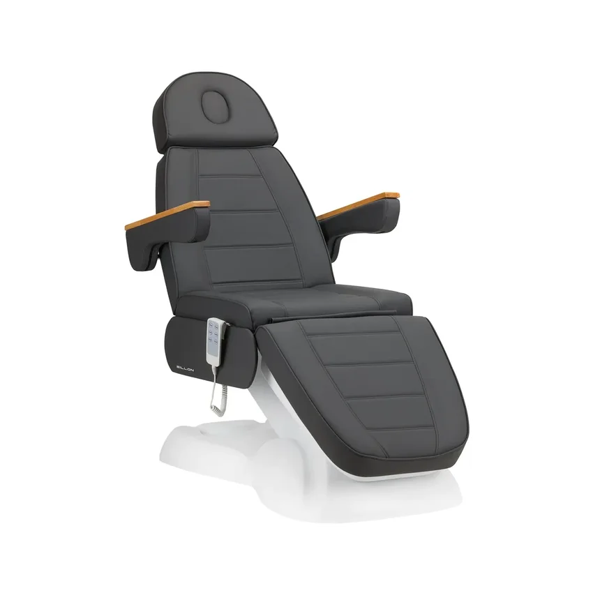 Fauteuil de massage électrique - SILLON Lux 273b 3 moteurs gris/blanc