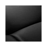 Fauteuil de soin des cils Alba avec base dorée - noir