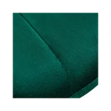 Chaise de maquillage 4Rico QS-186 en velours vert