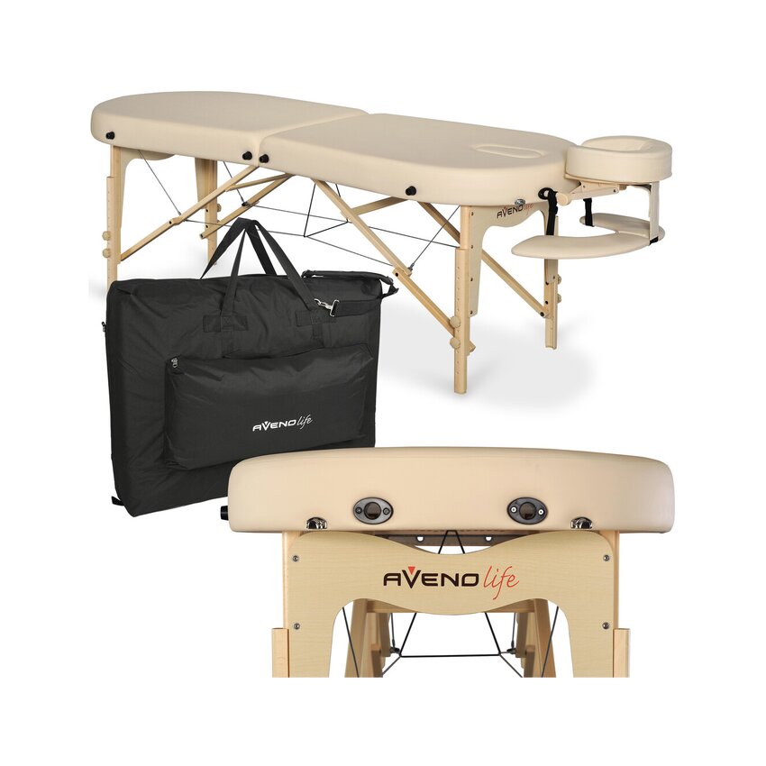 Banc de massage Elza Soft Touch K607 Beige Moco