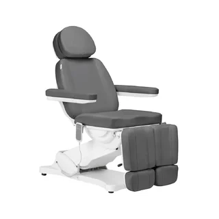 Fauteuil de pédicure électrique SILLON CLASSIC 2 moteurs pédicure gris