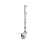 Chaise de douche pliable avec fonction toilettes – Roues avec freins