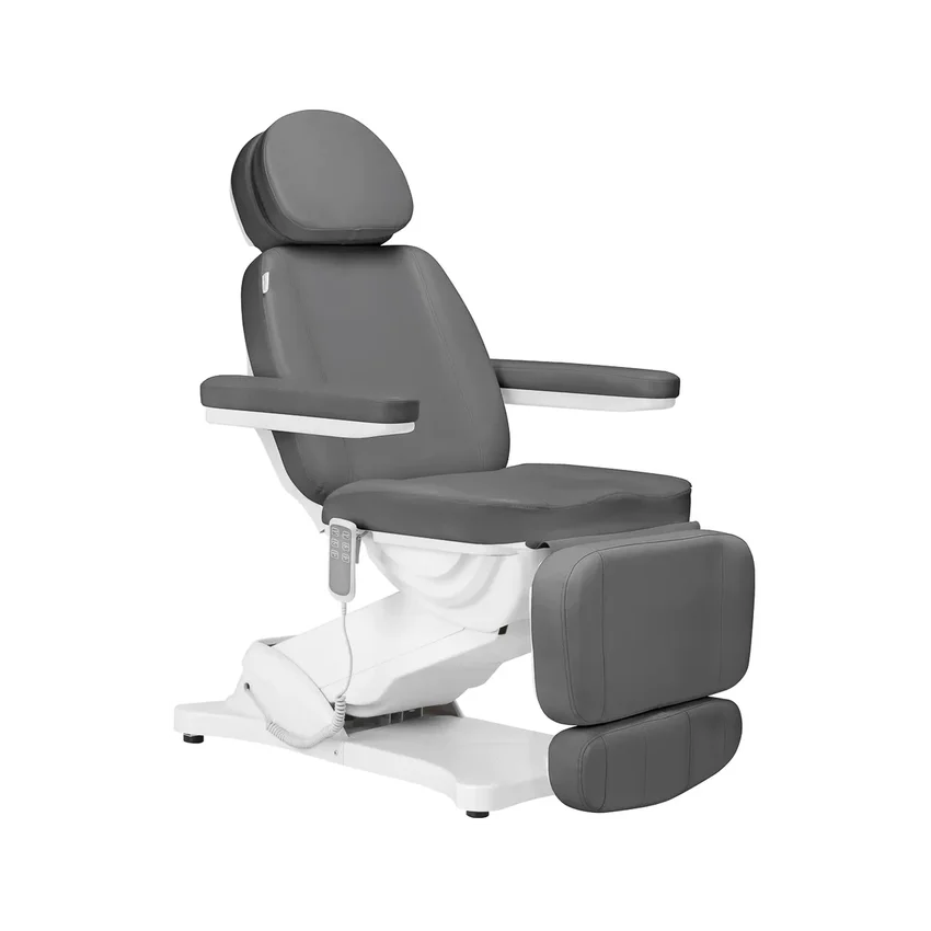 Fauteuil de beauté électrique SILLON CLASSIC 3 moteurs gris
