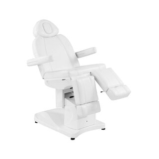 Fauteuil de pédicure électrique Azzurro 708AS 3 moteurs blanc