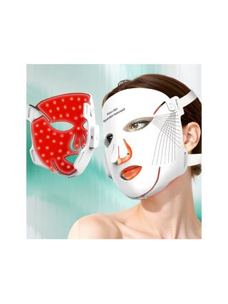 Masque lumineux rouge LED 4D - Masque facial