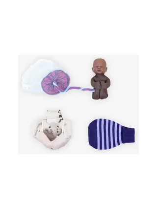 Pack de formation 1A pour sages-femmes - Modèle foetal - Noir
