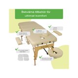 Table de massage portable Bianca - Beige