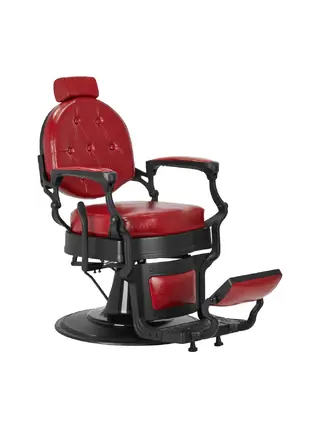 Chaise de barbier Président Rouge